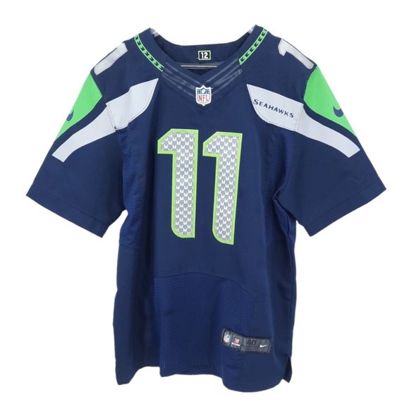 Nike Other - Nike NFL On Field Seattle Seahawks 11 Percy Harvin Blue Team Jersey Mens Size 40